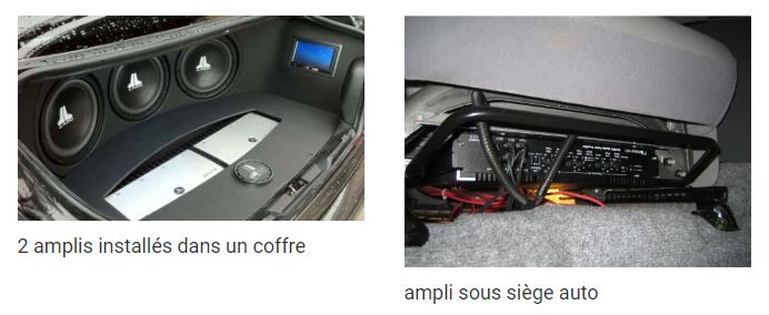 Brancher amplificateur dans une voiture - Etape 2