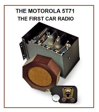 Le Motorola 5T71 premier système audio de voiture